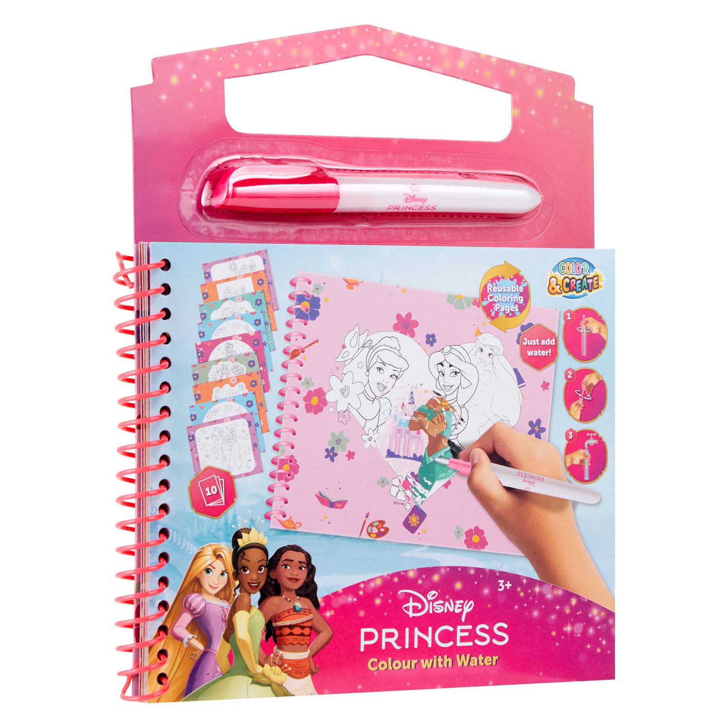 Disney Prinses Waterkleurboek