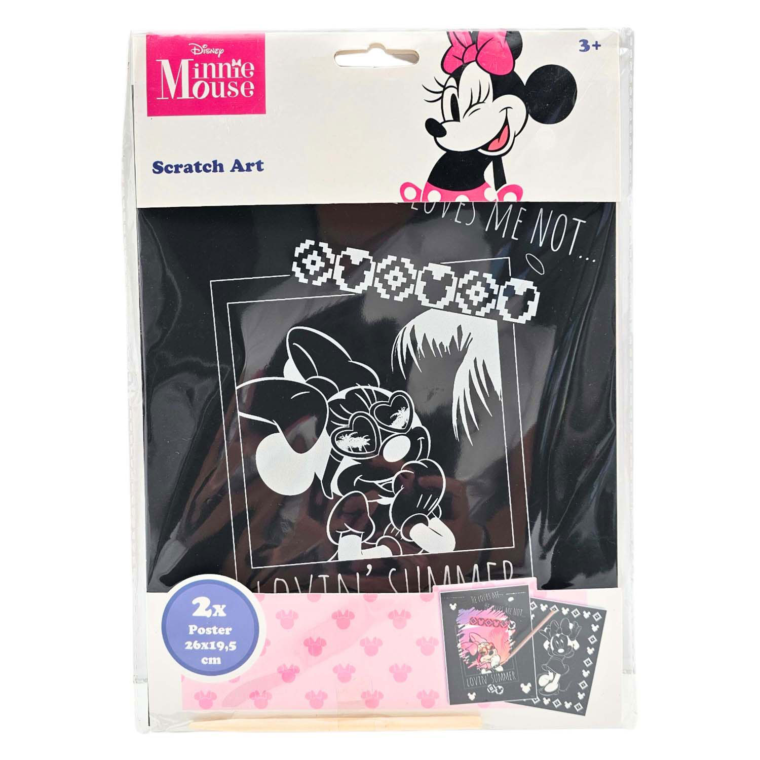 Minnie Mouse Kratzkunst