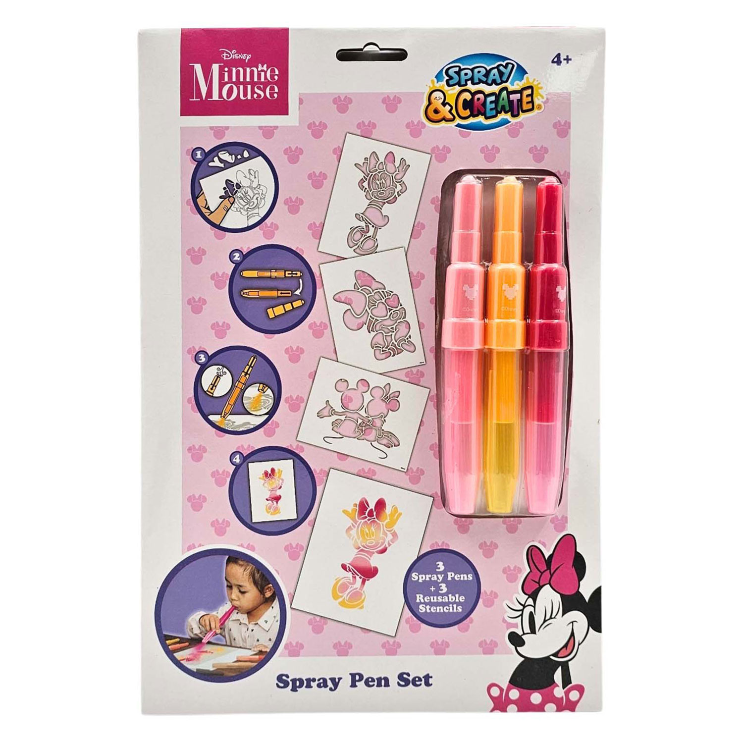 Minnie Mouse Pustestift-Set