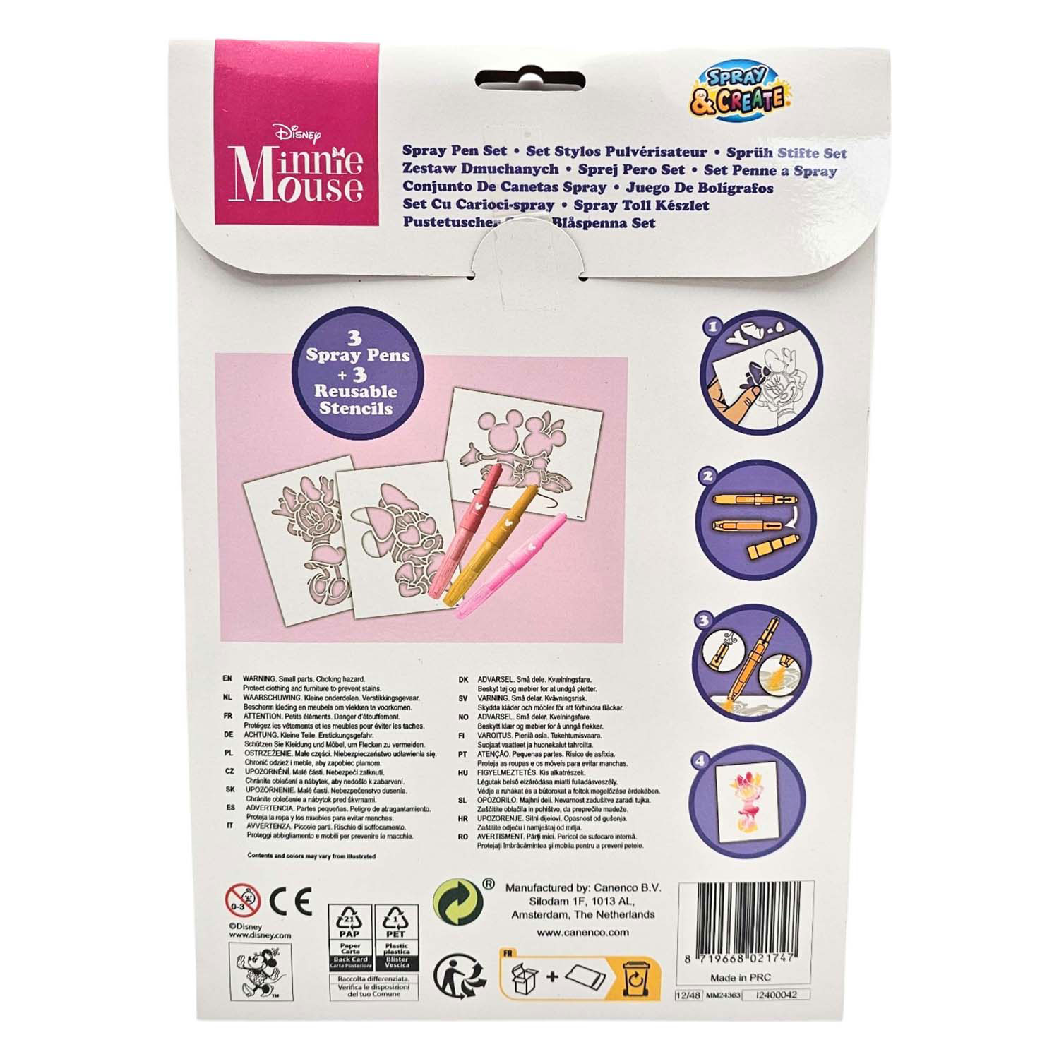 Minnie Mouse Pustestift-Set