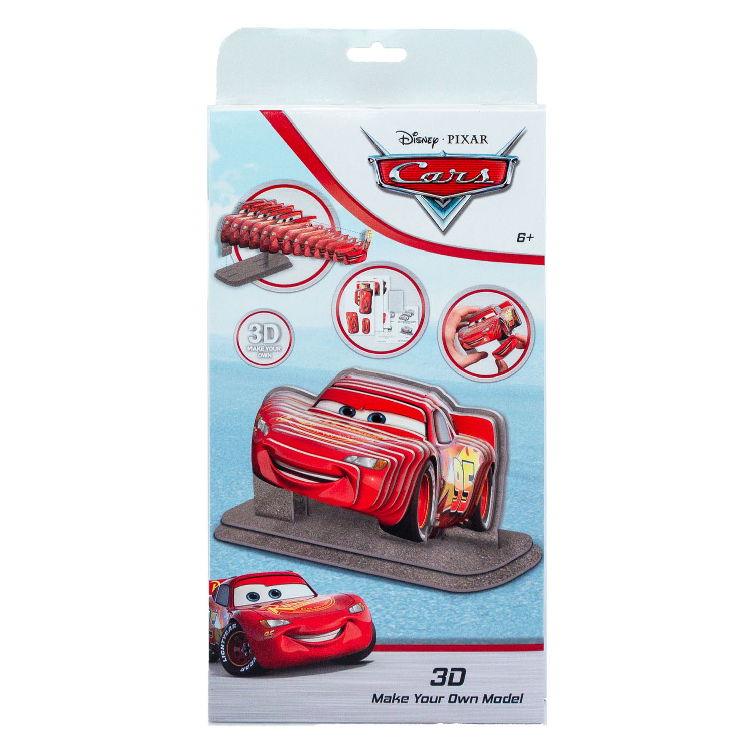 Cars Maak je eigen 3D Figuur