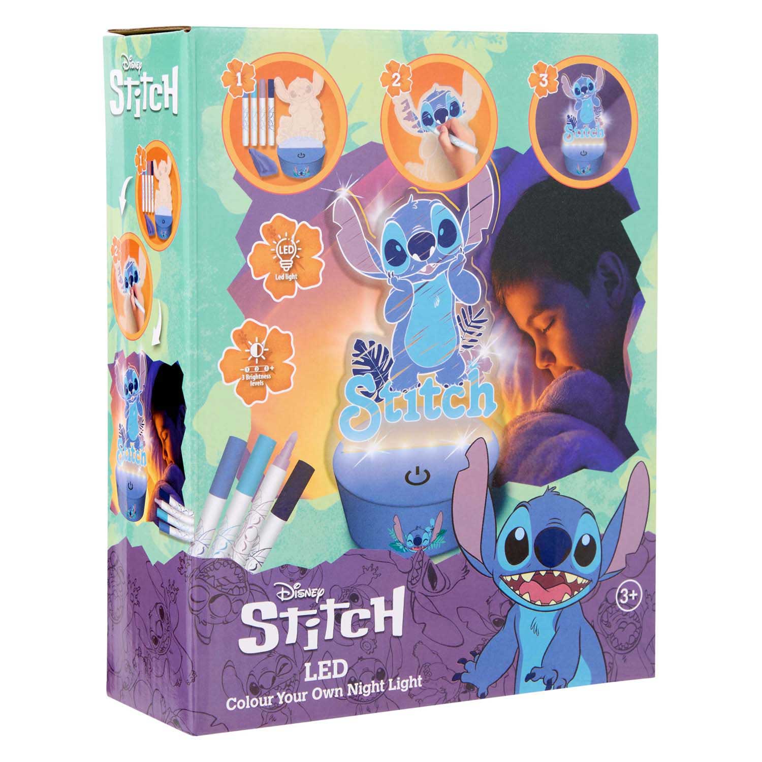 Stitch Maak je eigen LED Nachtlampje