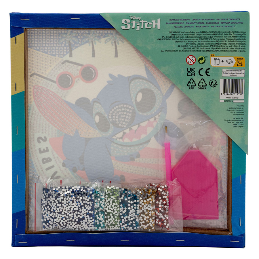 Toile de peinture diamant Stitch XL