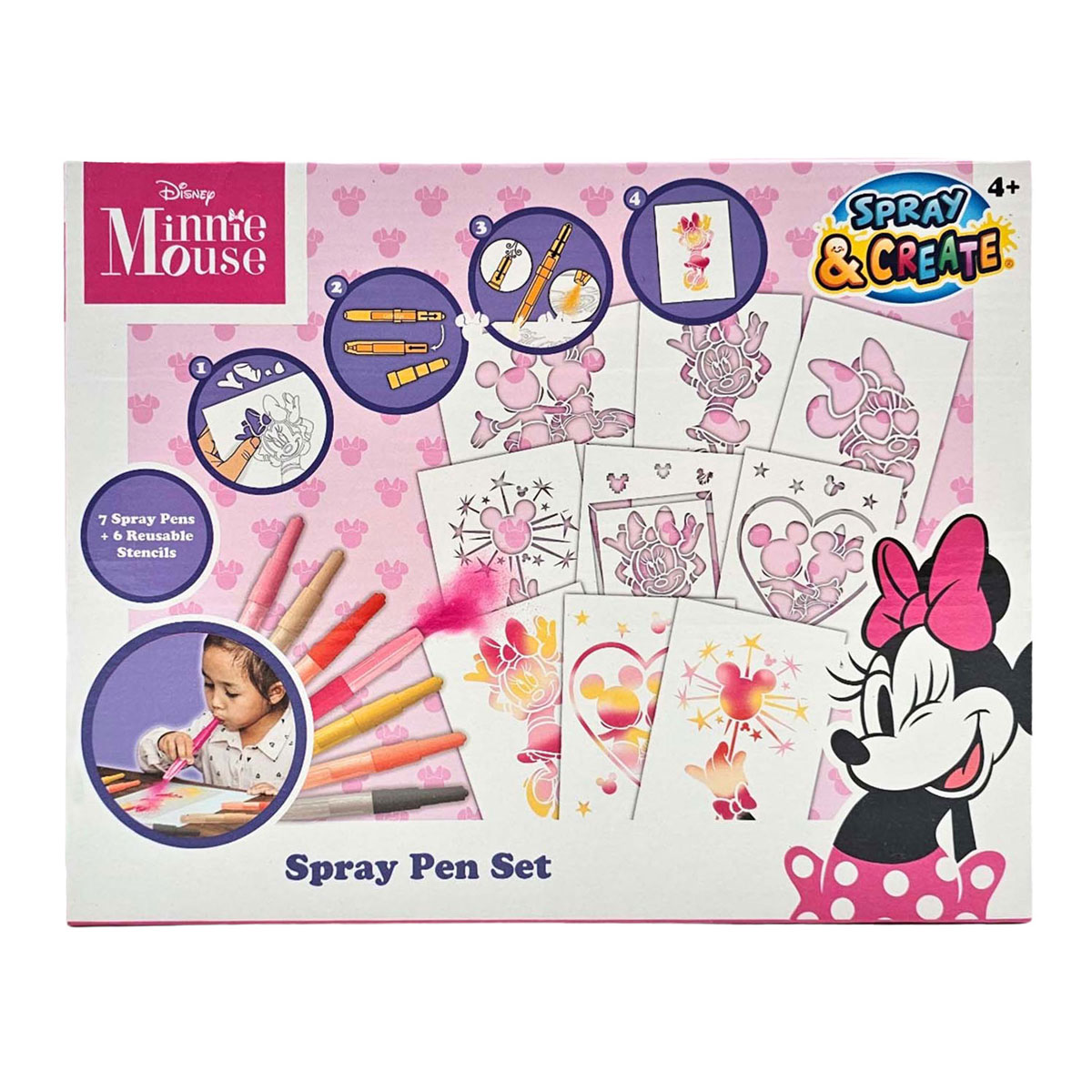 Minnie Mouse Pustestift-Set