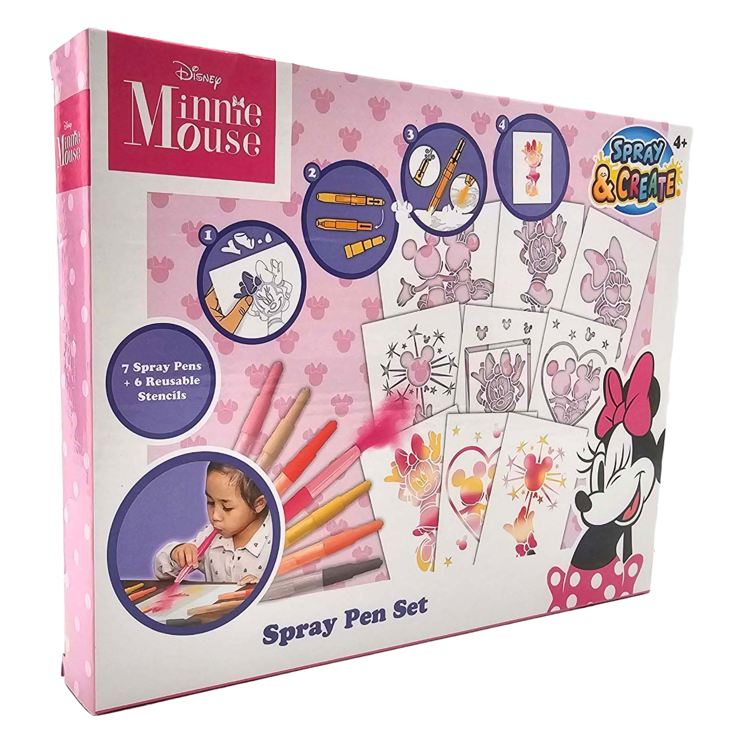 Minnie Mouse Pustestift-Set