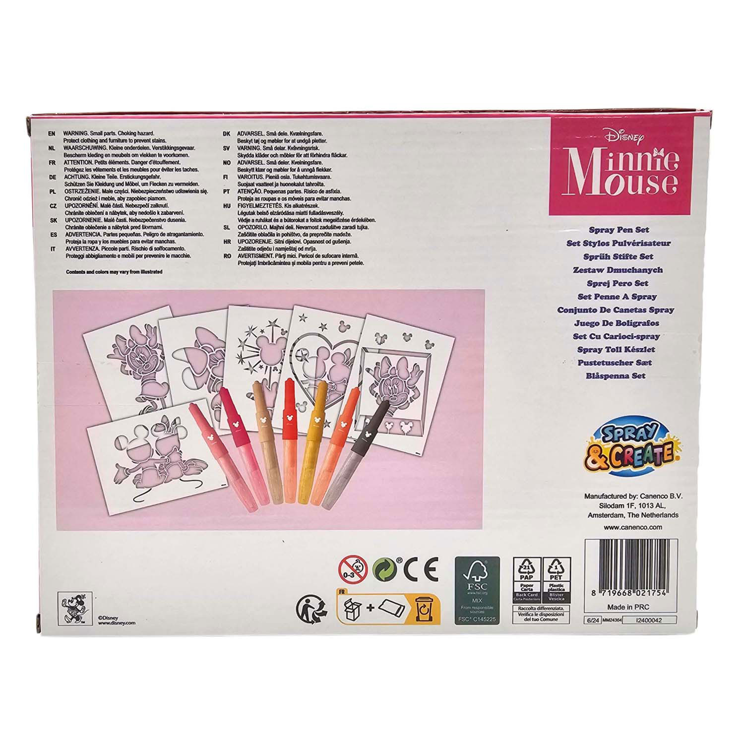 Minnie Mouse Pustestift-Set