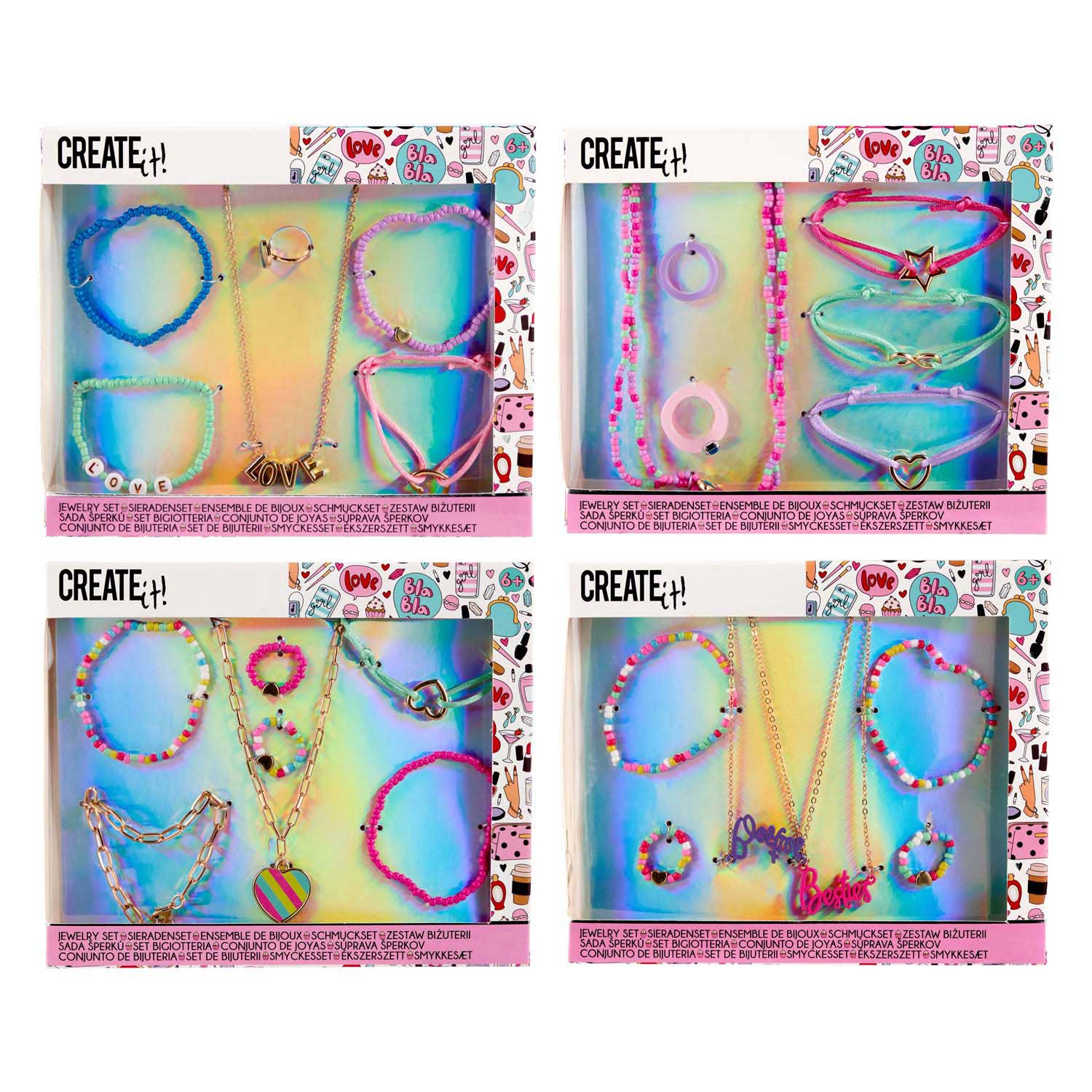 Ensemble de bijoux de beauté Create It!