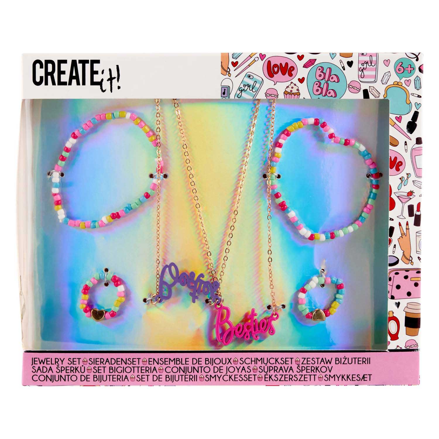 Ensemble de bijoux de beauté Create It!