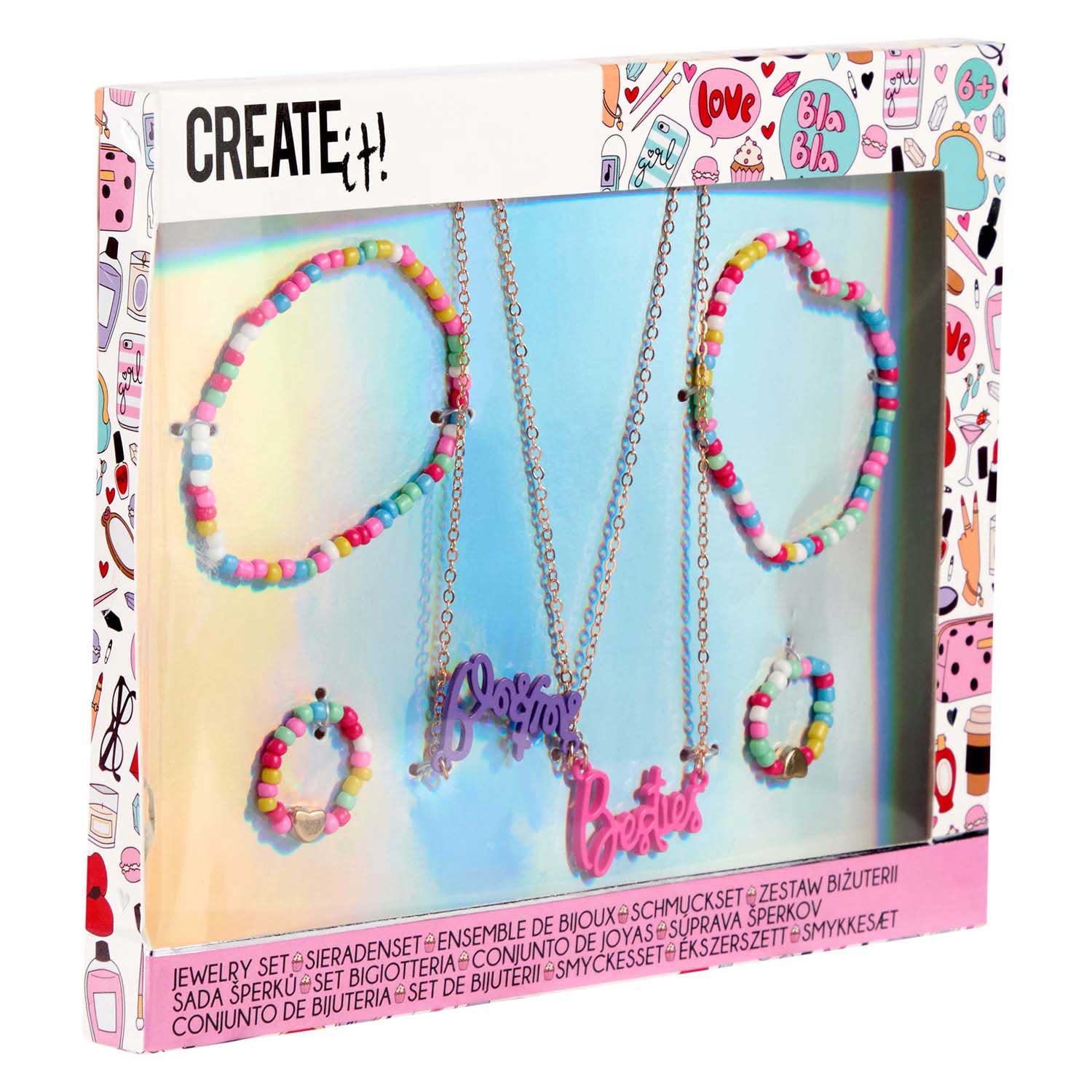 Ensemble de bijoux de beauté Create It!