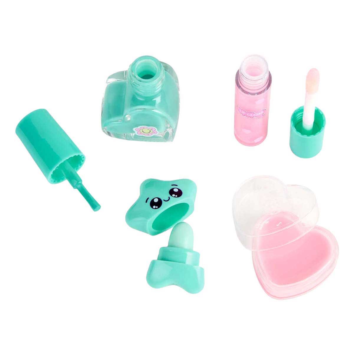 Create It! Beauty Make-up Set in Fluffy Rugtas Love Paars