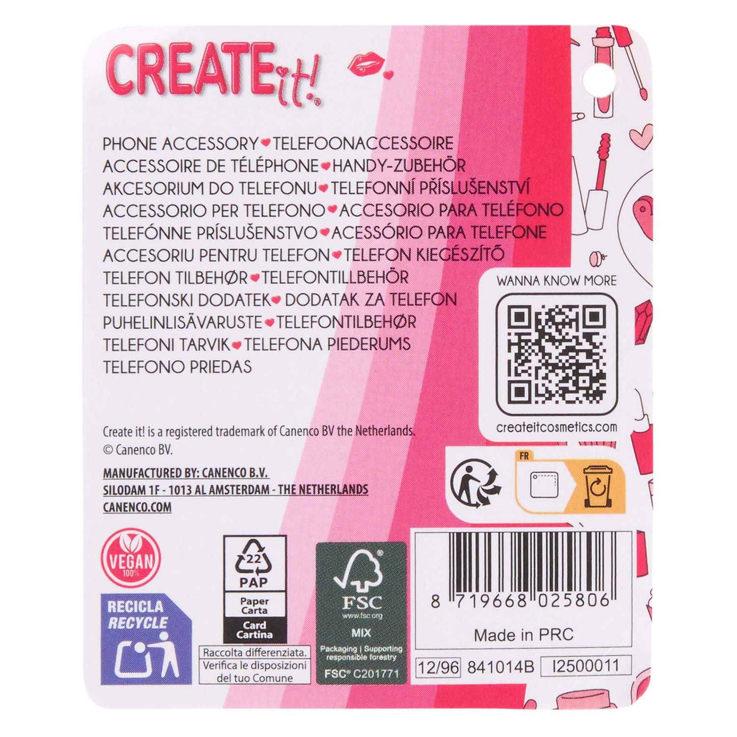 Create It! Cordon téléphonique beauté