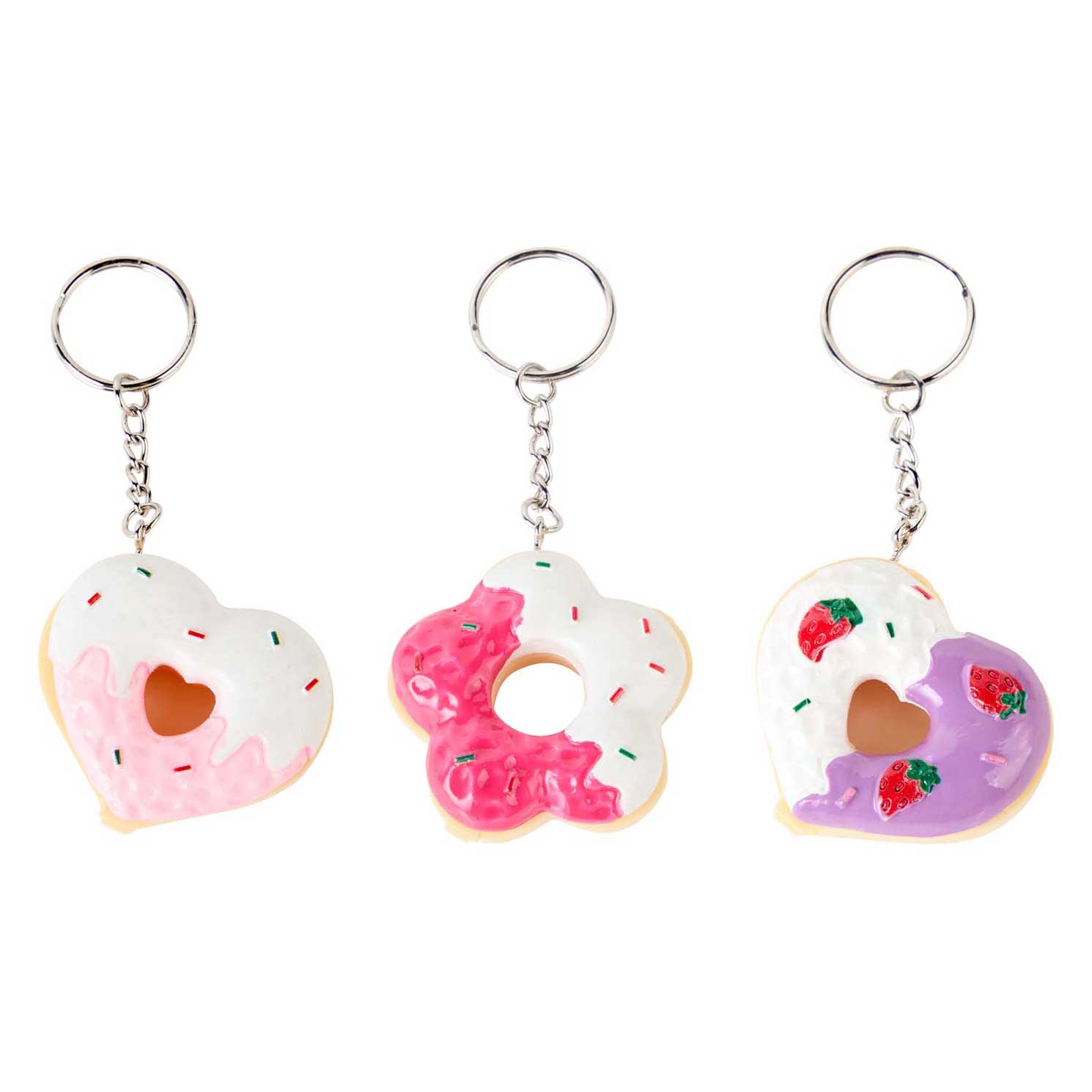 Porte - clés Baume à lèvres Donut Candy Explosion
