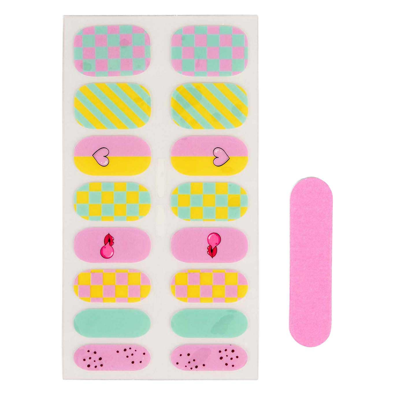 Autocollants pour faux ongles « Create It! Candy Explosion »