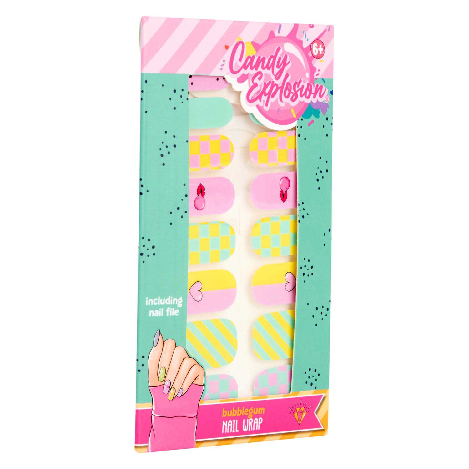 Autocollants pour faux ongles « Create It! Candy Explosion »
