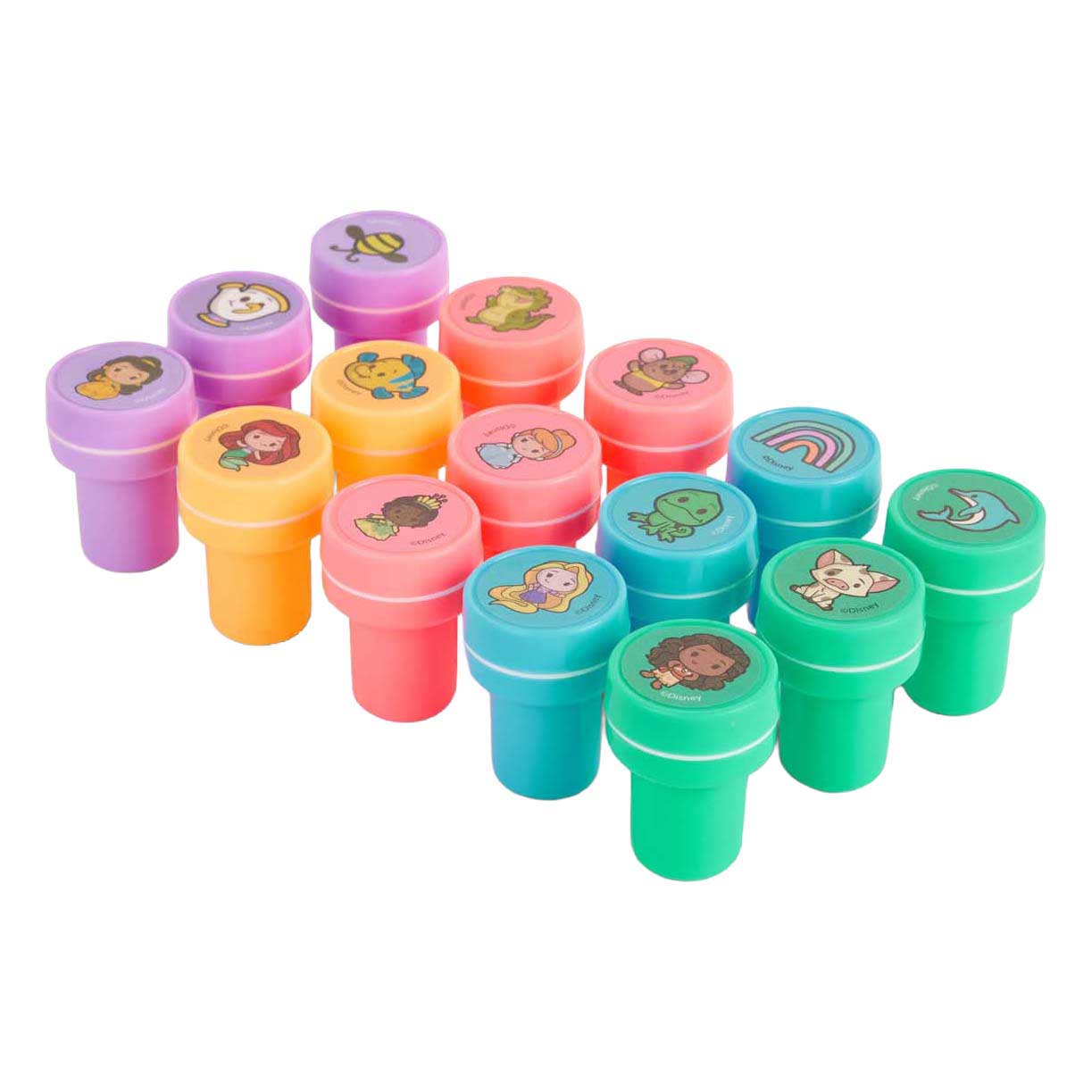 Ensemble de tampons Princesses Disney , 15 pièces.