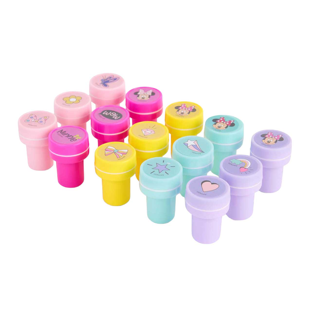 Ensemble de tampons Minnie Mouse , 15 pièces.
