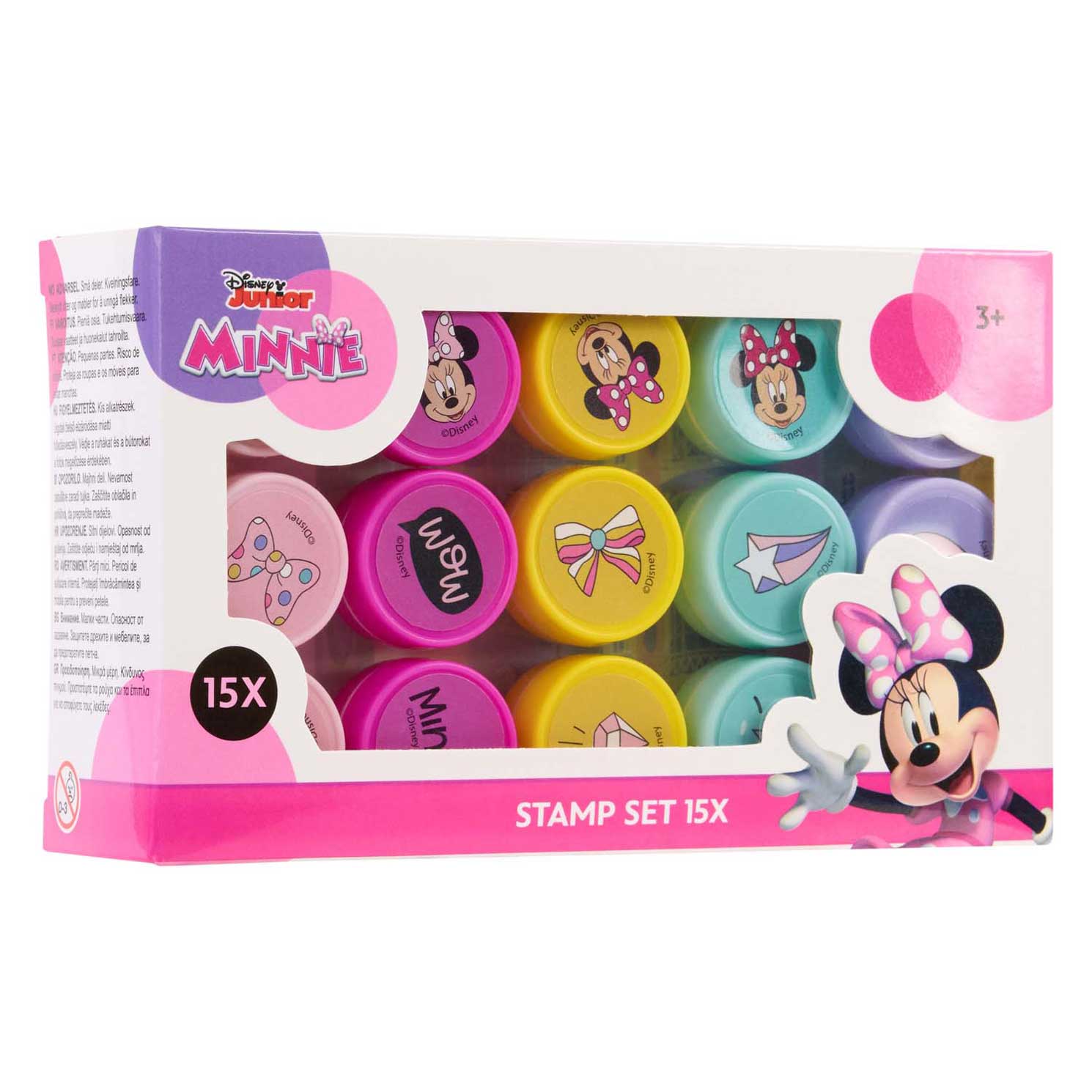 Ensemble de tampons Minnie Mouse , 15 pièces.