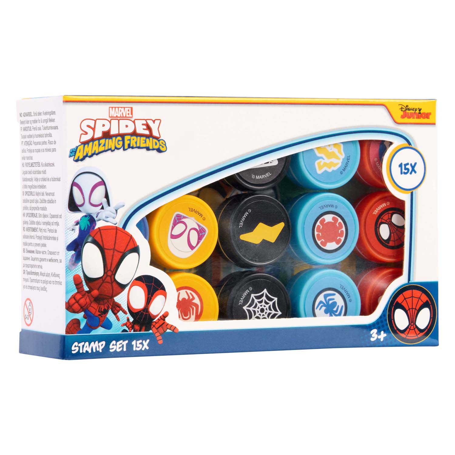 Ensemble de tampons Spidey , 15 pièces.