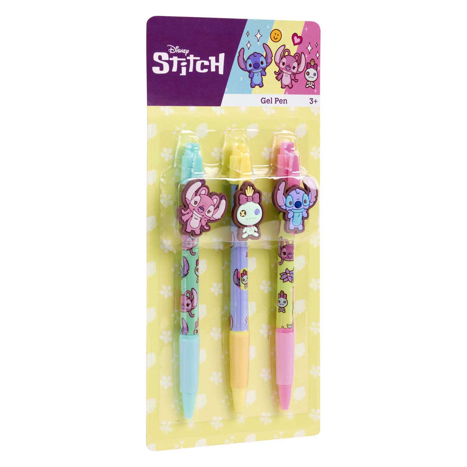 Stylos gel Stitch, 3 pièces
