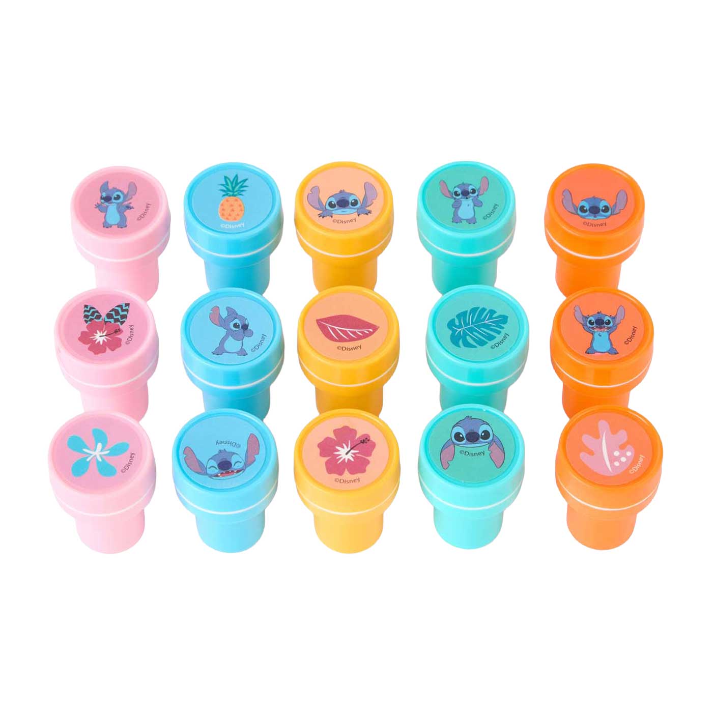 Ensemble de tampons Stitch, 15 pièces.