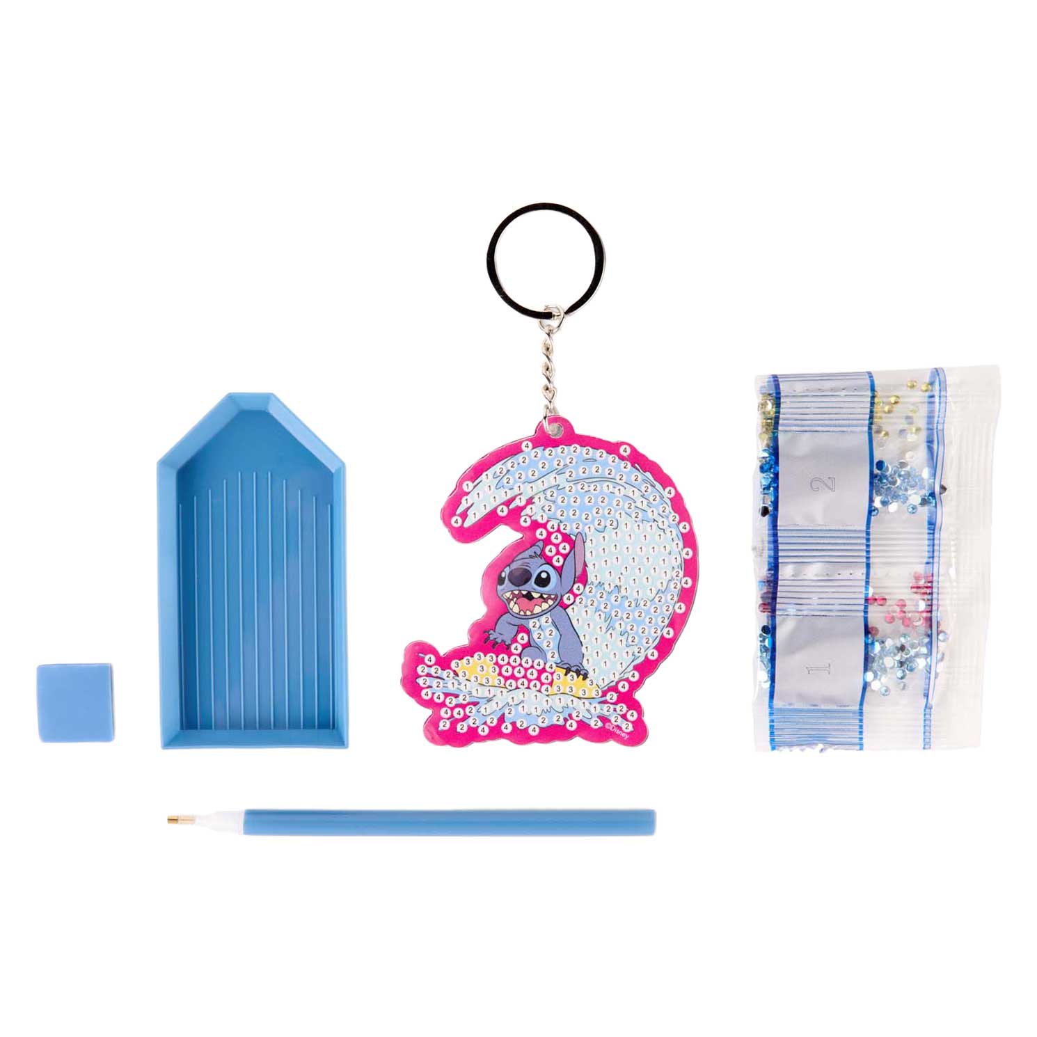 Stitch Diamond Painting Sleutelhanger