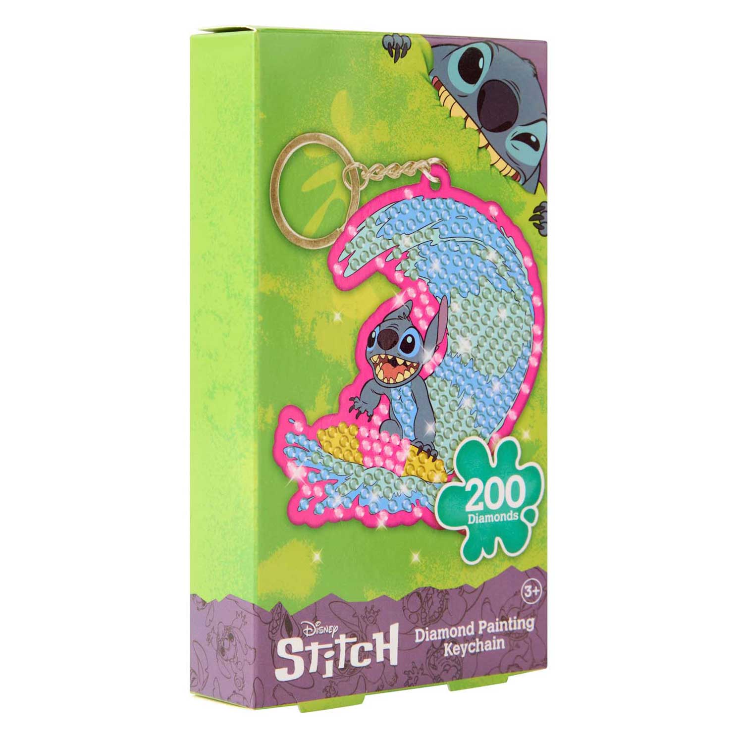 Stitch Diamond Painting Sleutelhanger