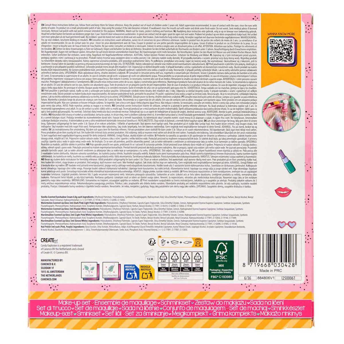 Create it! Candy Make-up Set