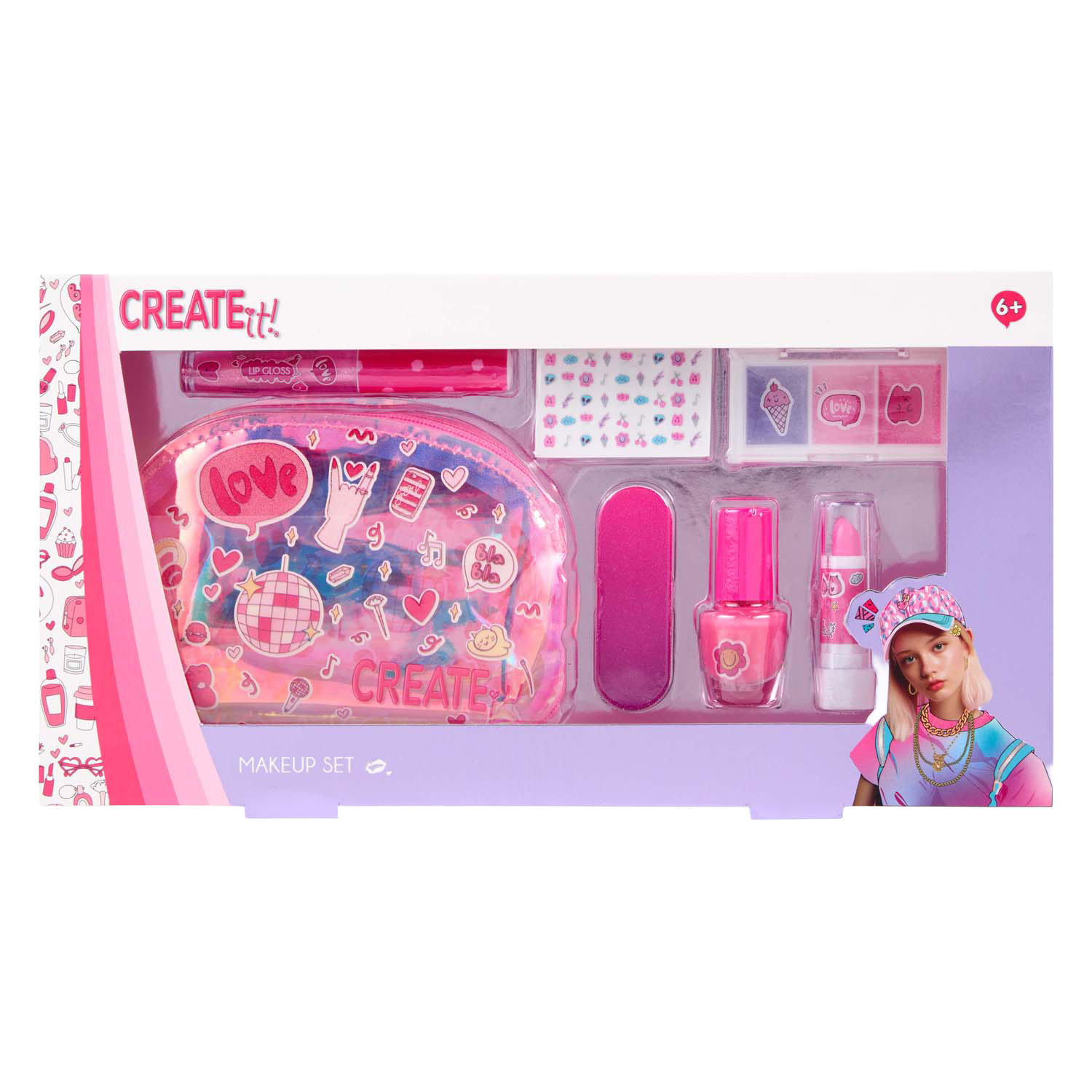 Create It! Make-up Giftset incl Tasje