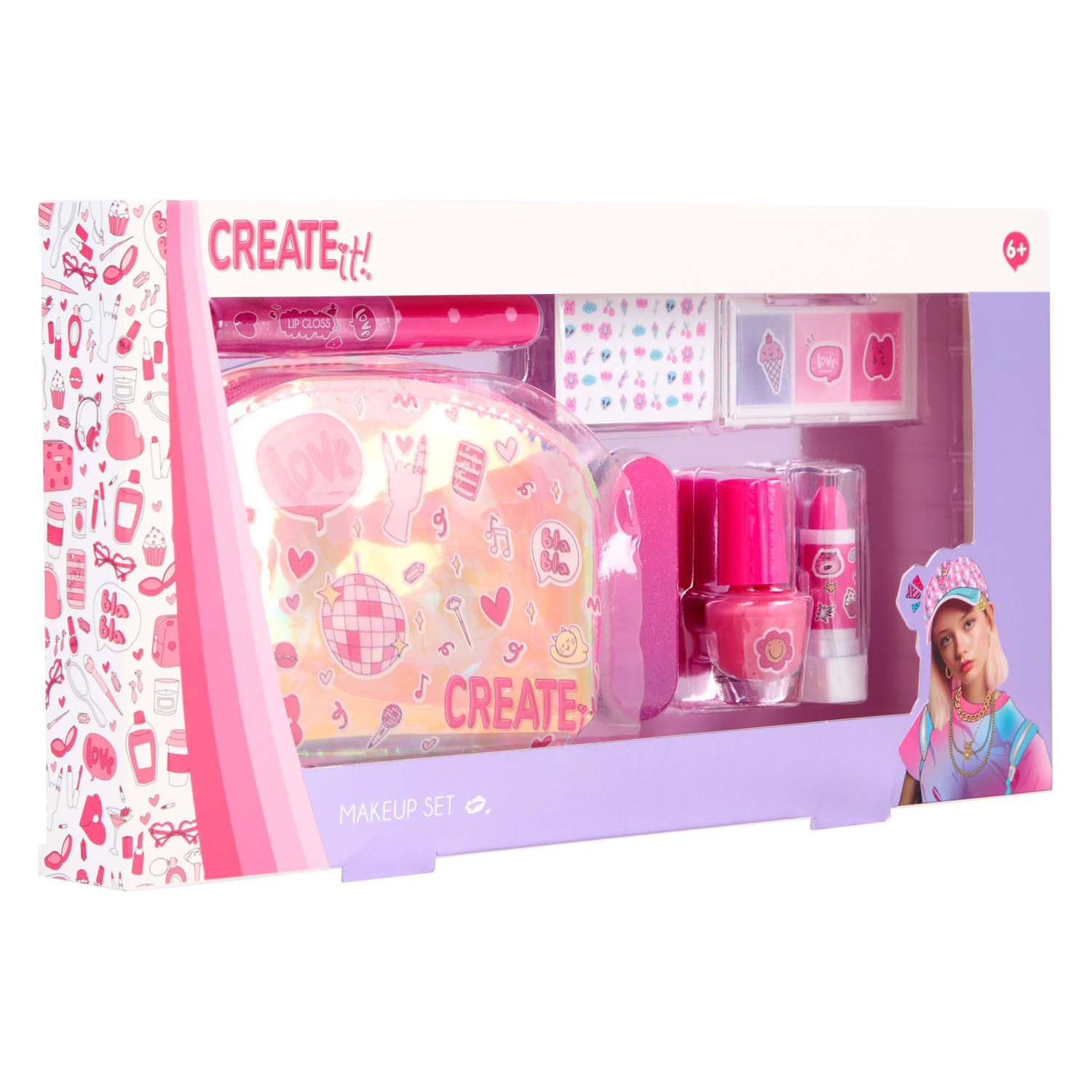 Create It! Make-up Giftset incl Tasje