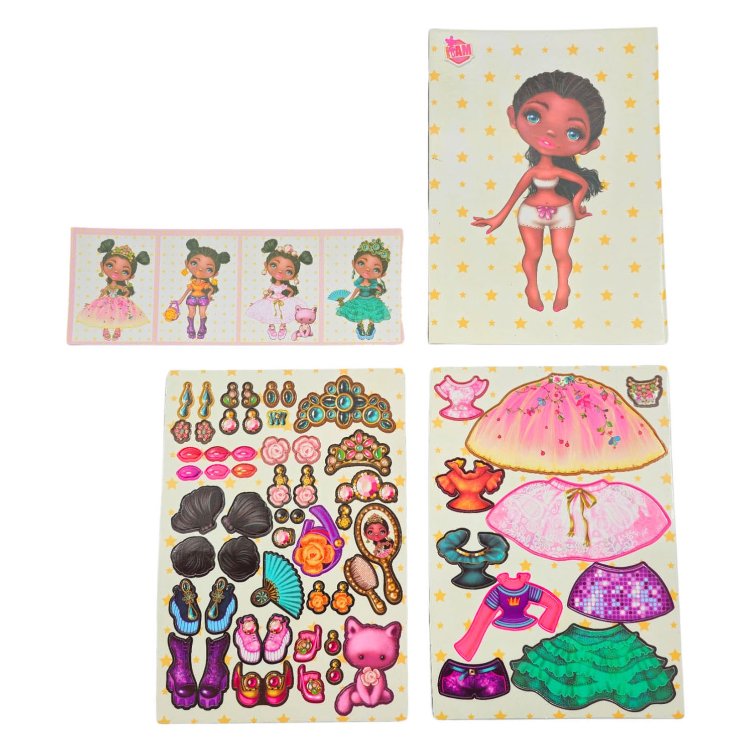 I AM Magnetic Dress Up Doll - Summer A5