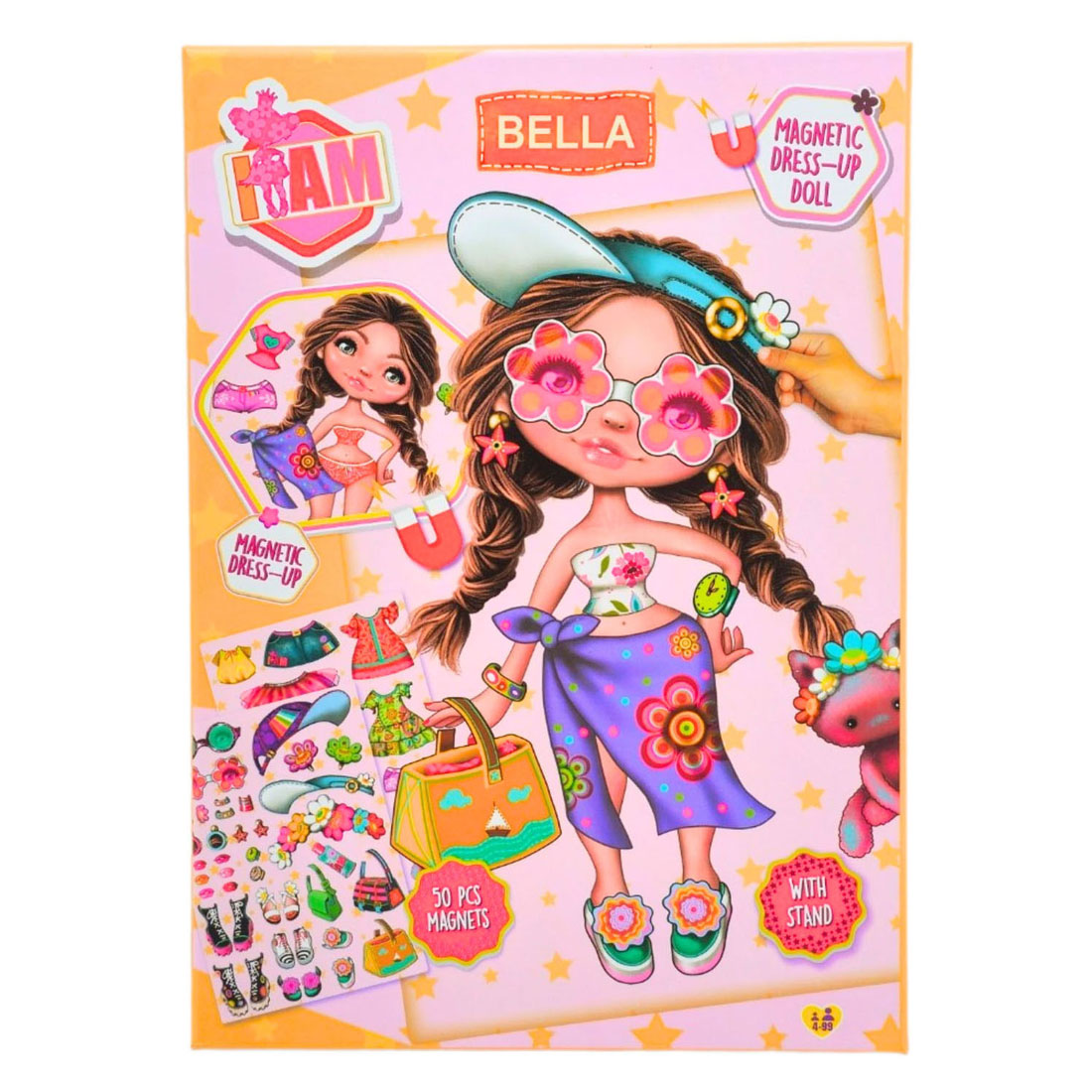I AM Magnetic Dress Up Doll - Summer A5