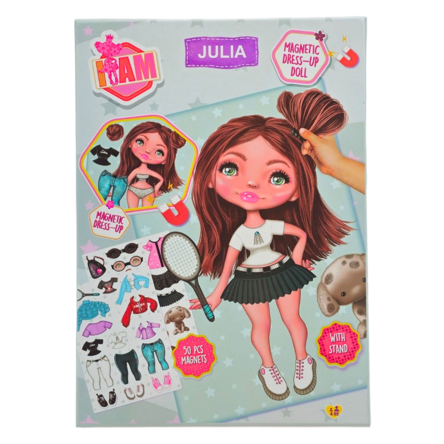I AM Magnetic Dress Up Doll - Summer A5
