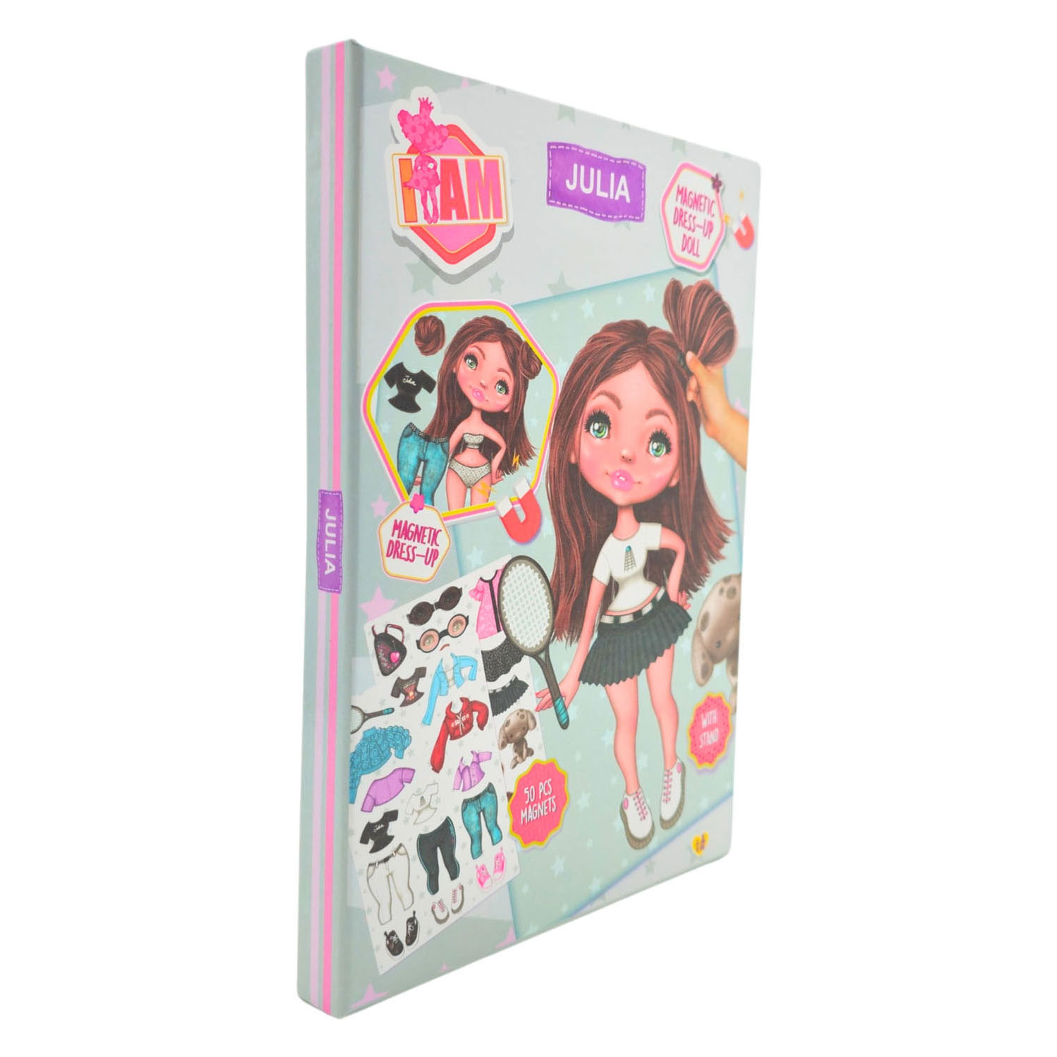 I AM Magnetic Dress Up Doll - Summer A5