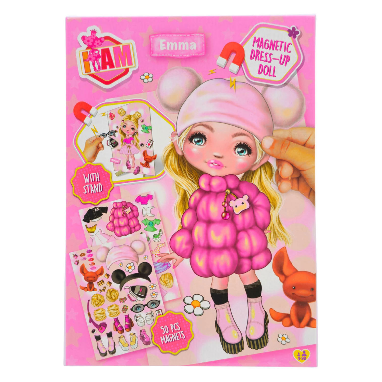 I AM Magnetic Dress Up Doll - Winter A5
