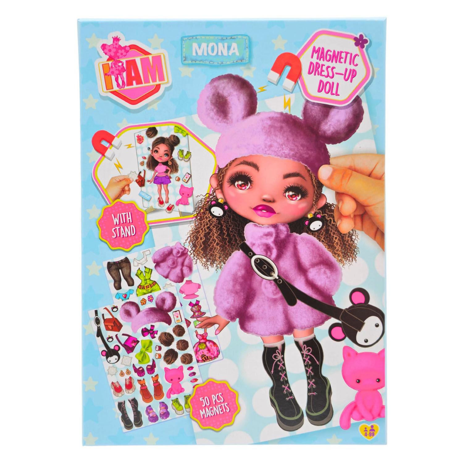 I AM Magnetic Dress Up Doll - Winter A5