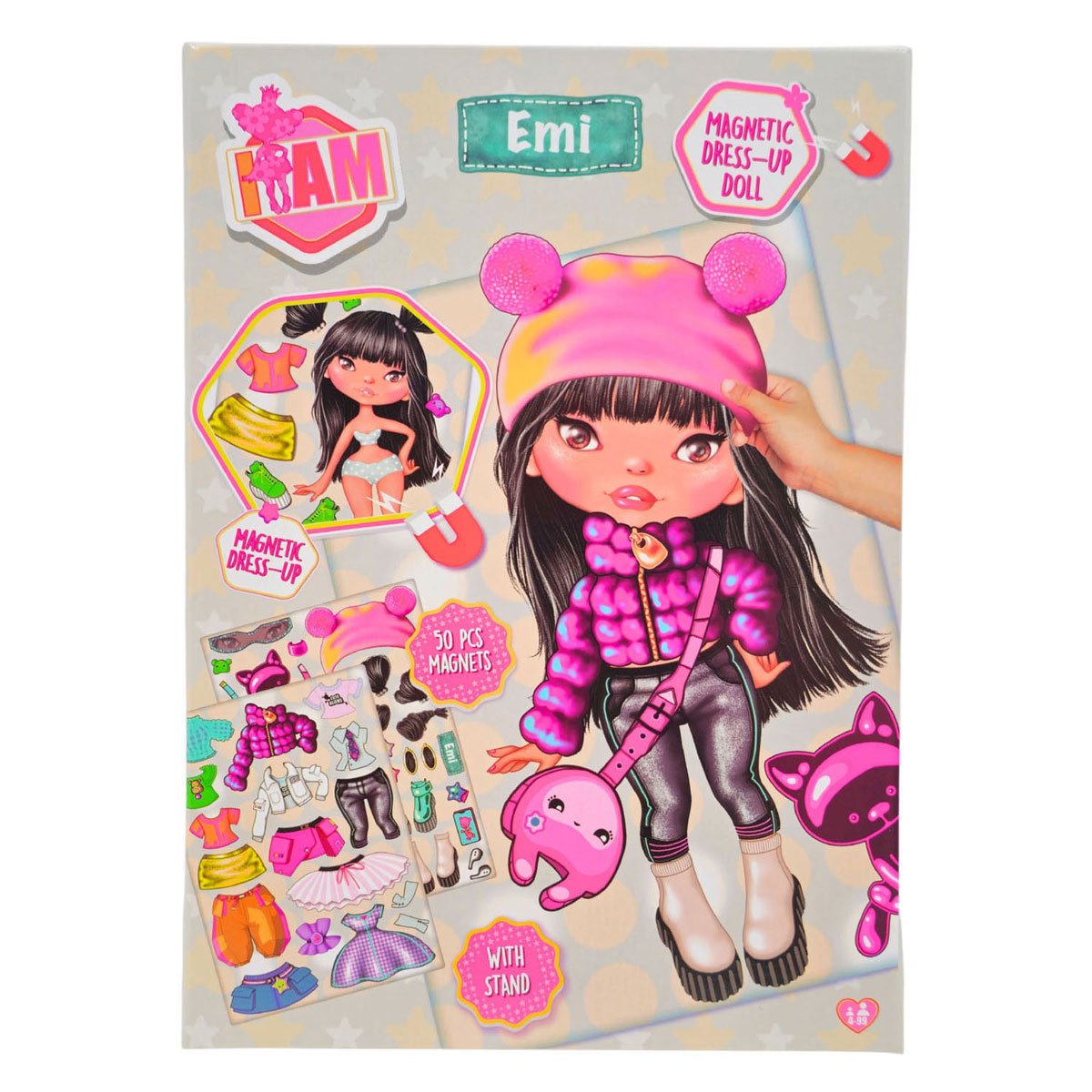 I AM Magnetic Dress Up Doll - Winter A5