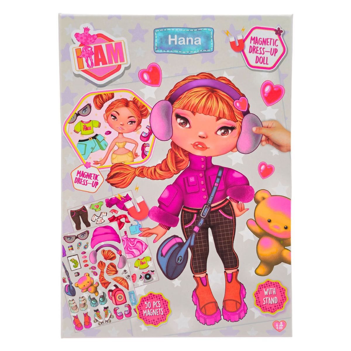 I AM Magnetic Dress Up Doll - Winter A5