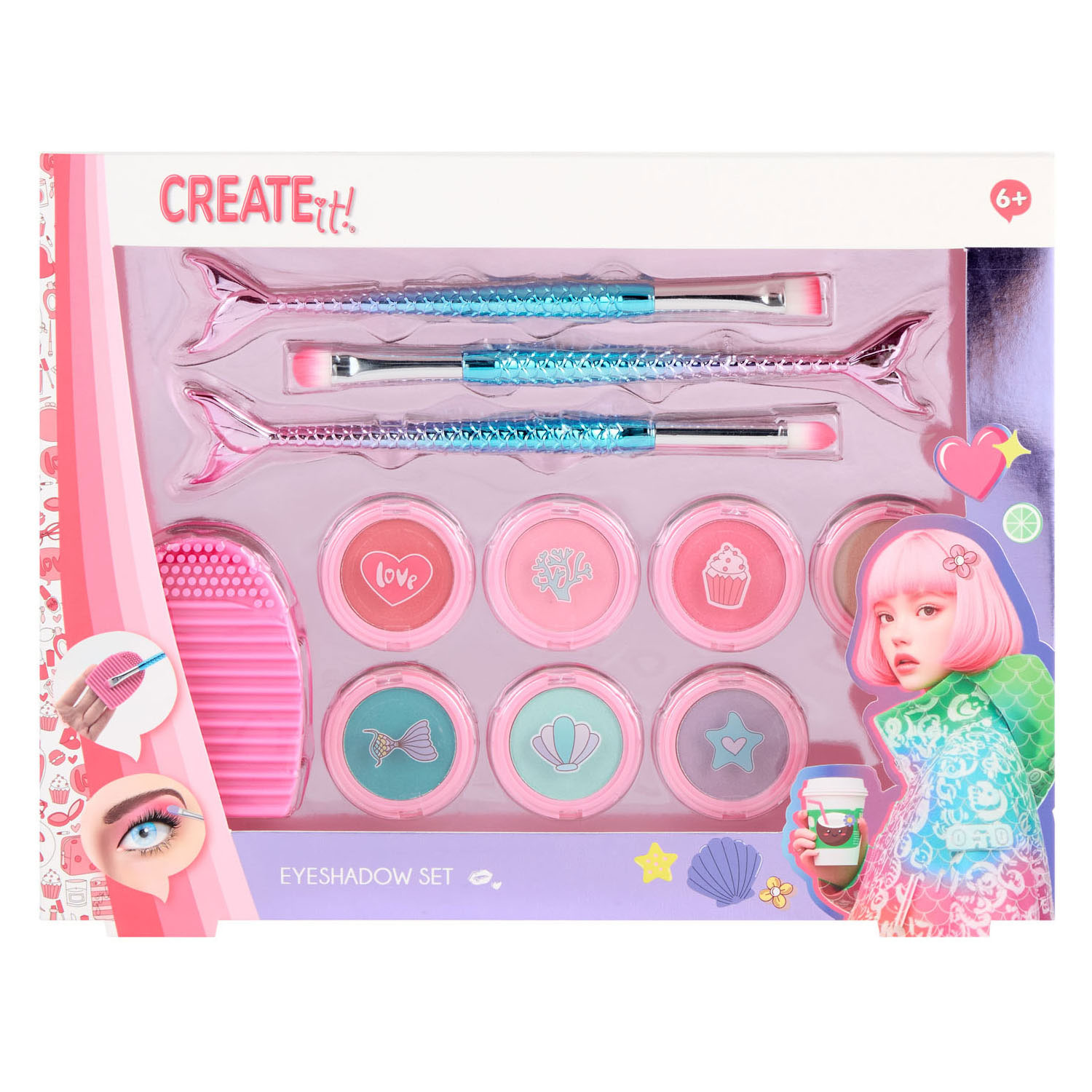 Create it! Oogschaduw Set - 11dlg.