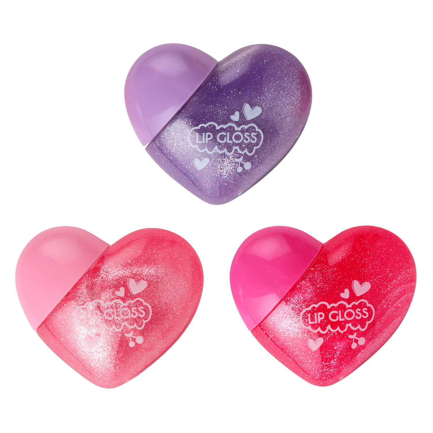 Create it! Love Lipgloss Hartjes - 3st.