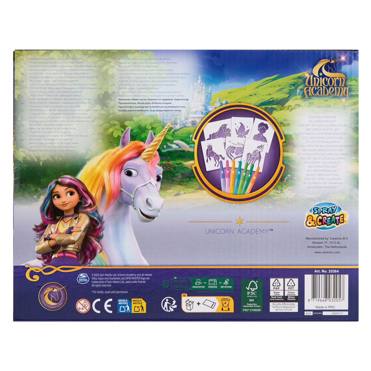 Unicorn Academy Blasrohr-Set