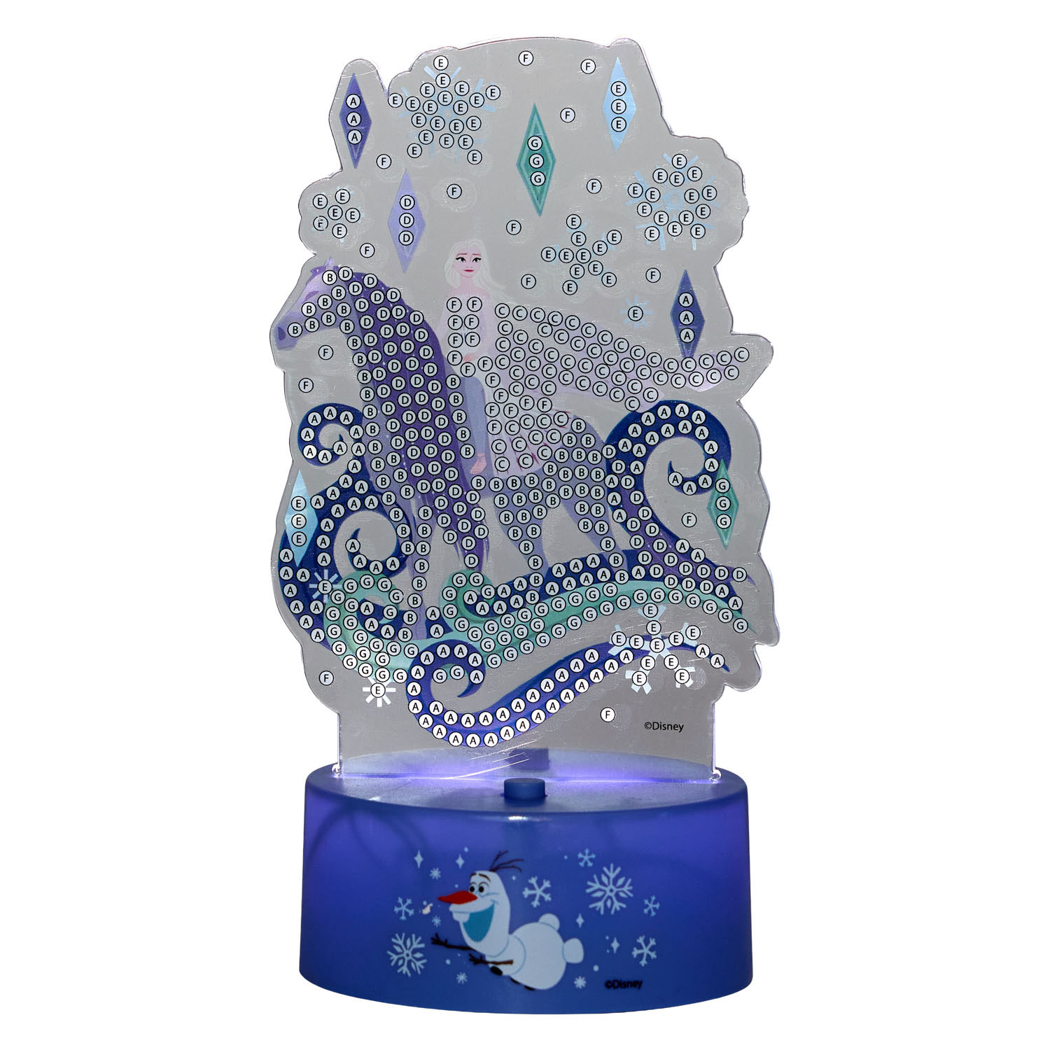 Frozen Diamond Painting Nachtlamp