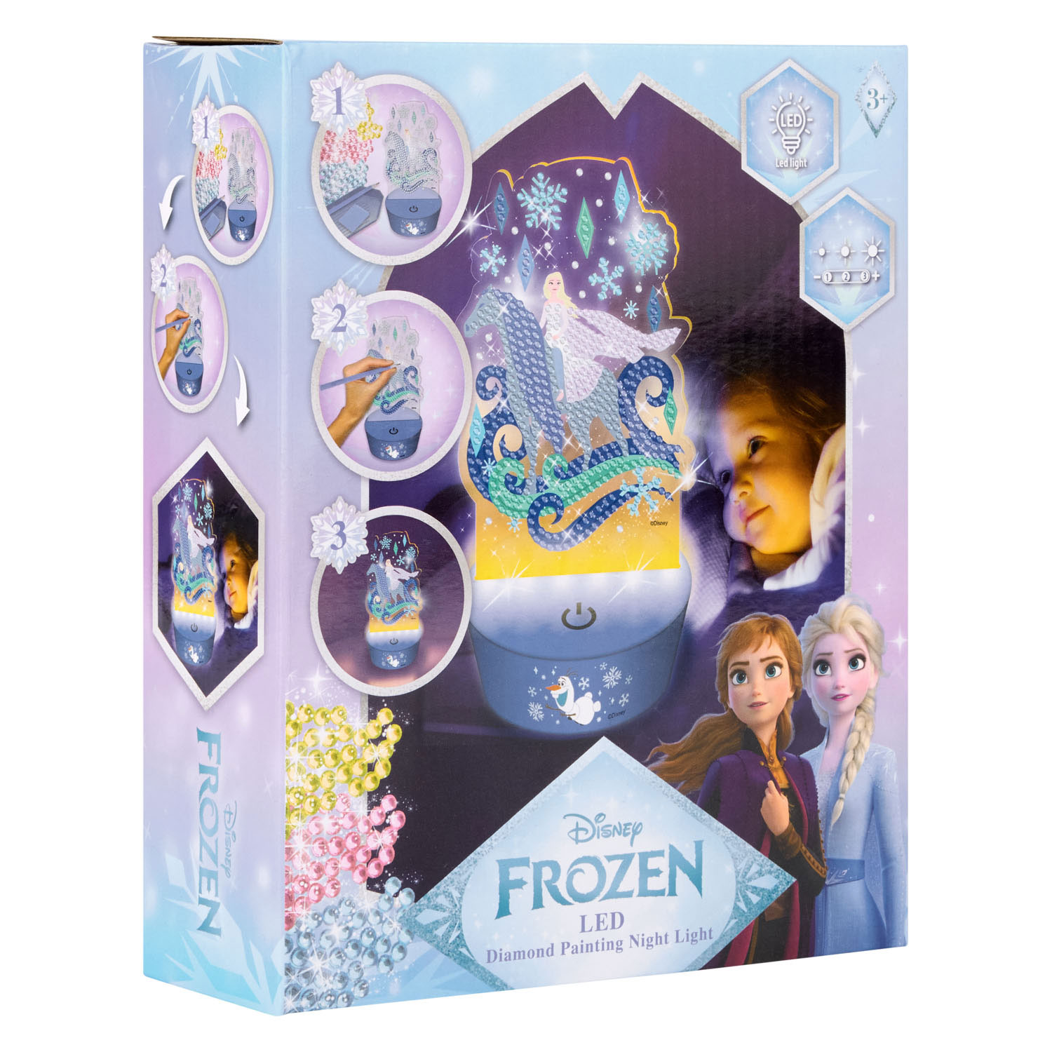 Frozen Diamond Painting Nachtlamp