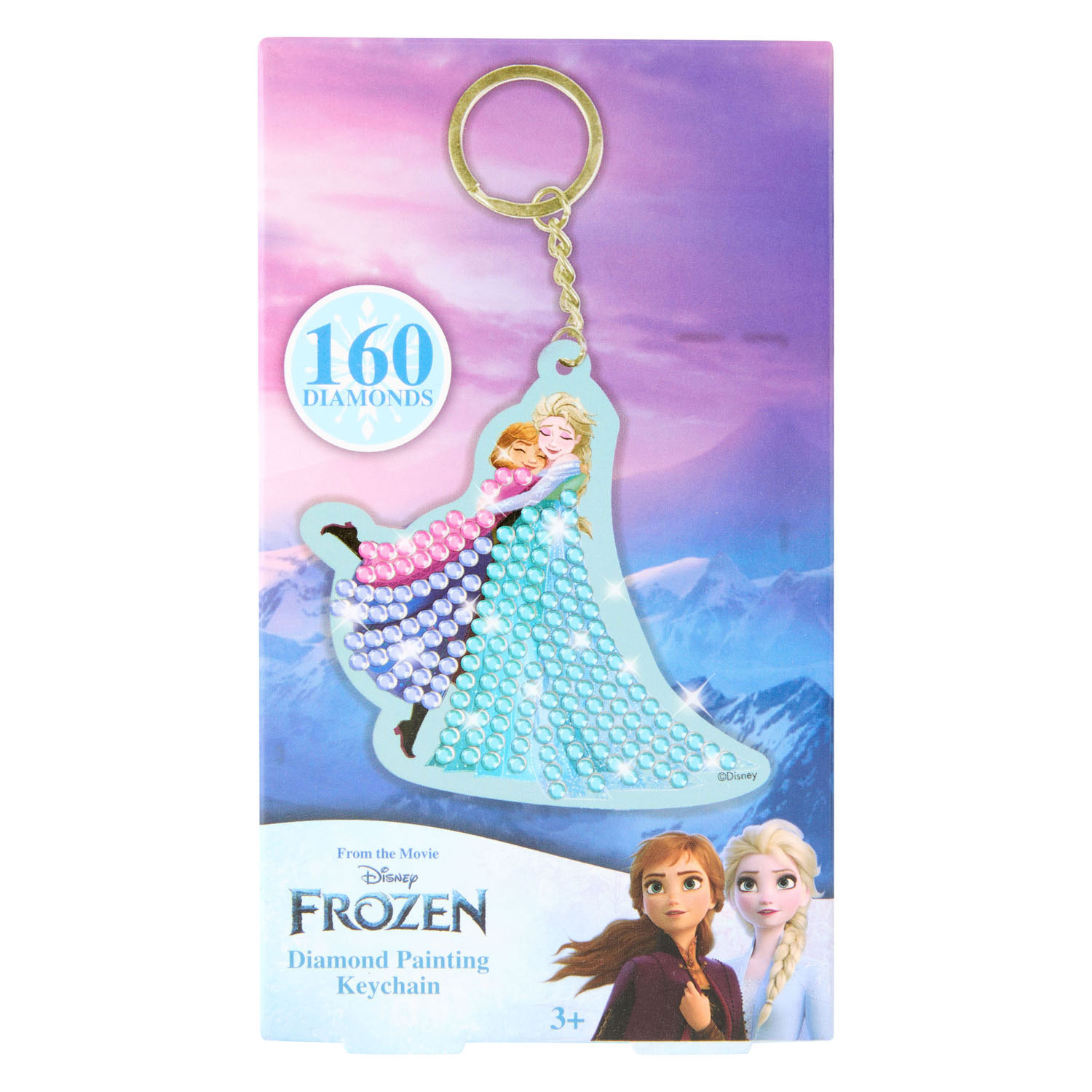 Frozen Diamant Painting Sleutelhanger