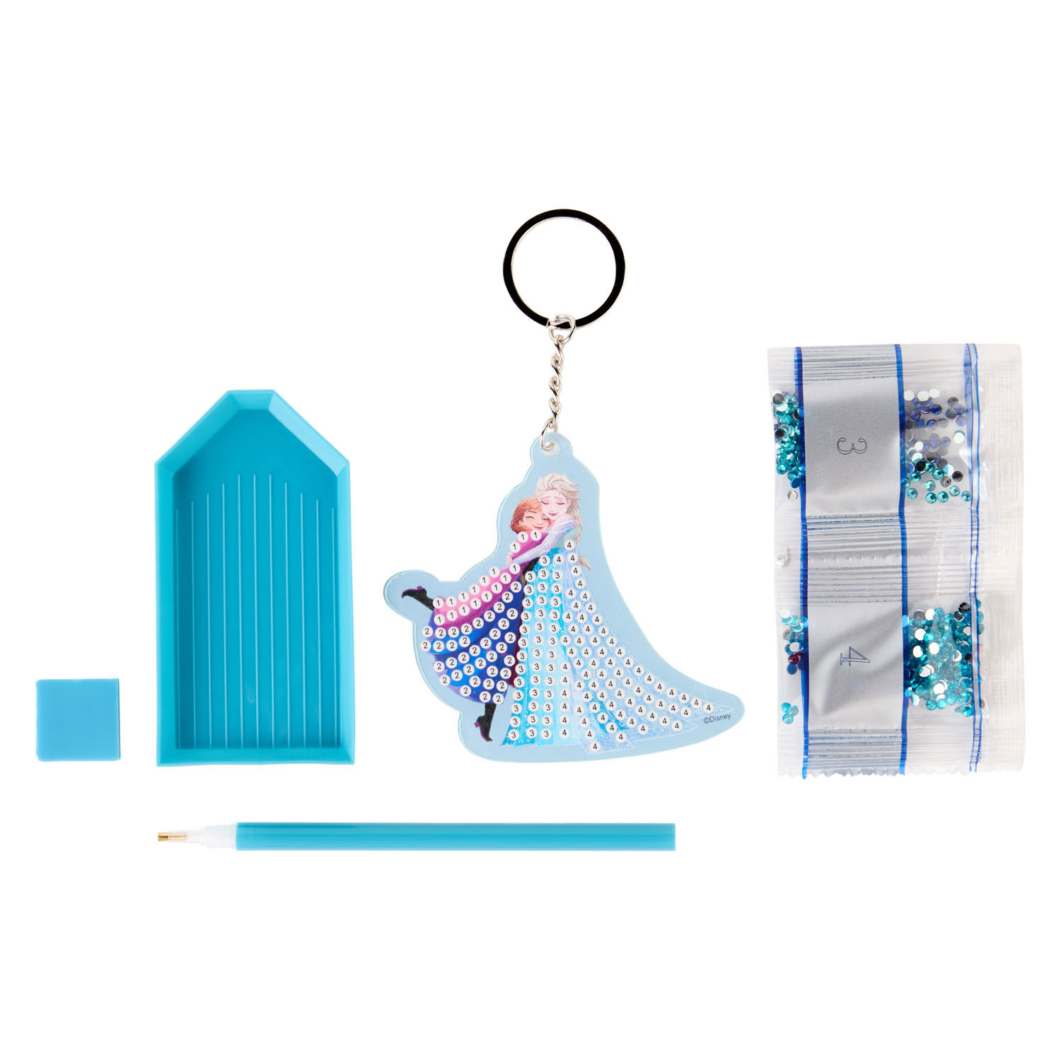 Frozen Diamant Painting Sleutelhanger