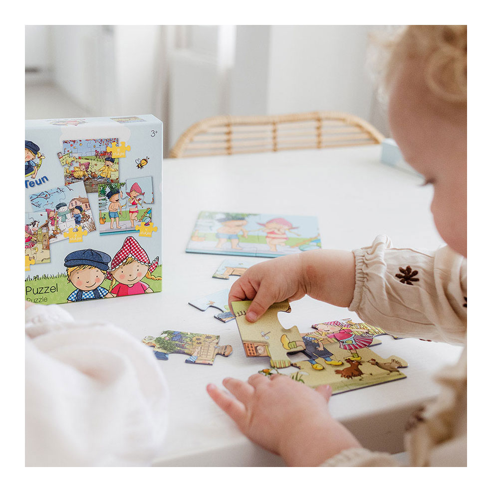 Fien & Teun Puzzel 4in1