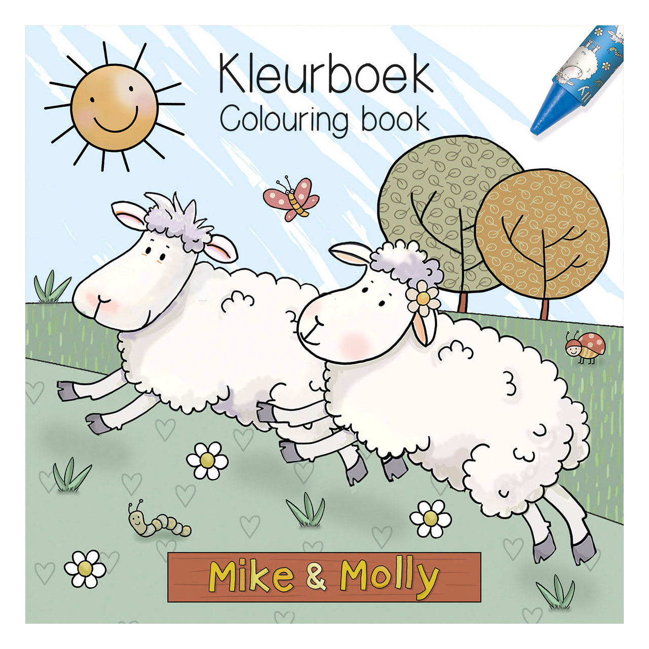 Bambolino Toys kleurboek Mike & Molly - creatief speelgoed - cadeautip