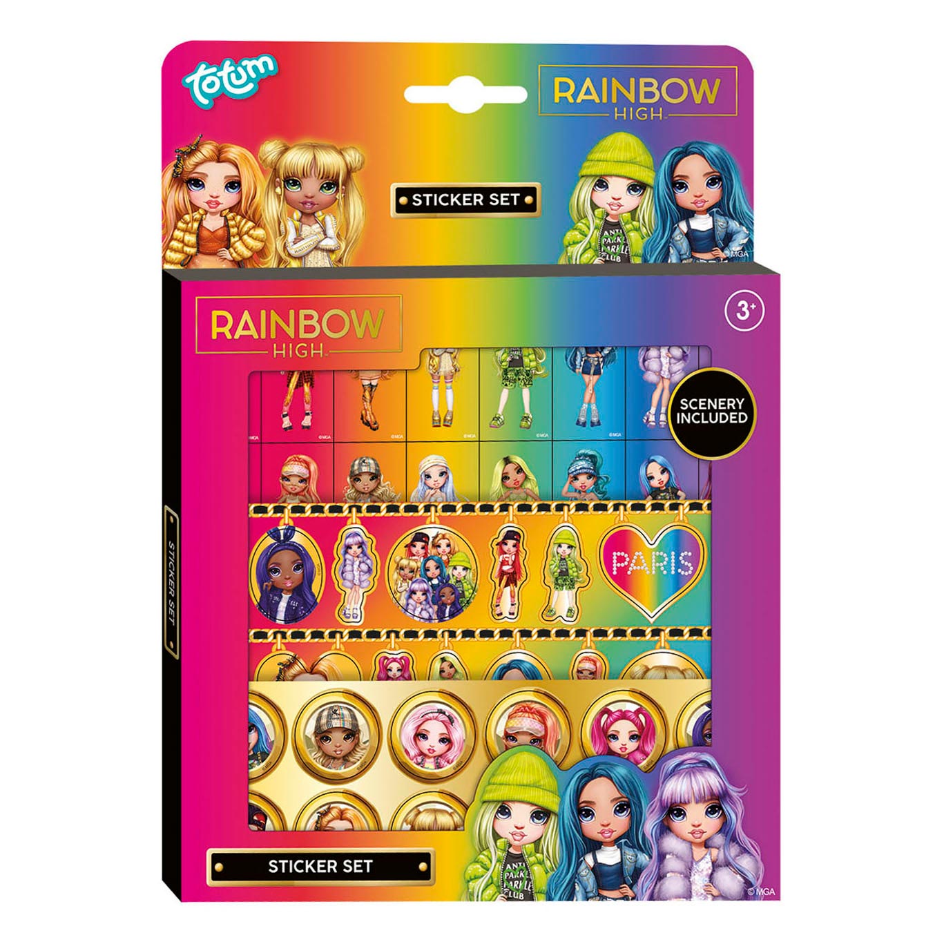 Personnage de poupée Rainbow High Colin | Sticker