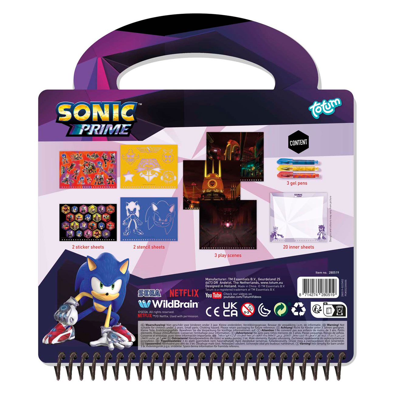 Livre d'activités Totum Sonic Designer