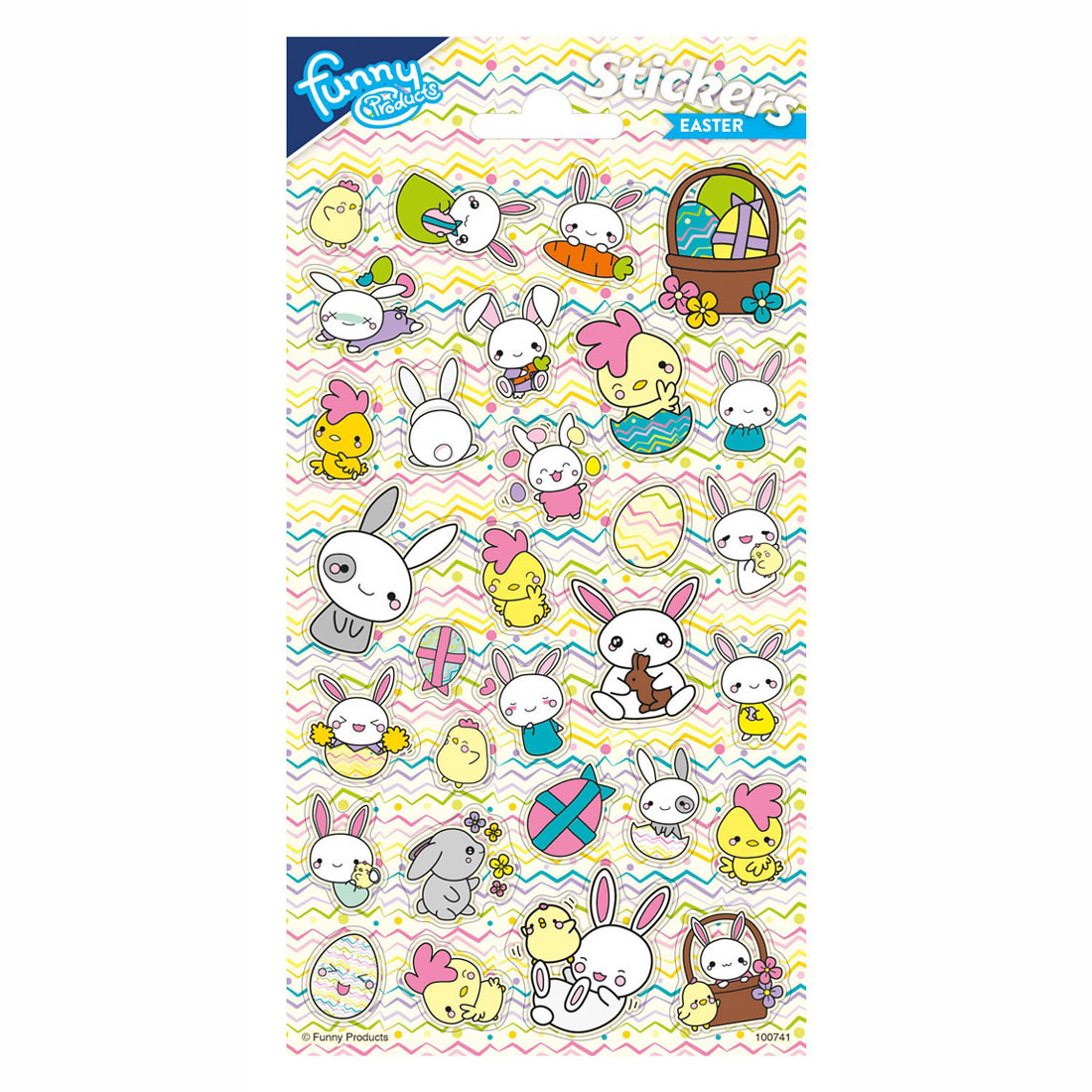 Feuille d'autocollants Twinkle Easter