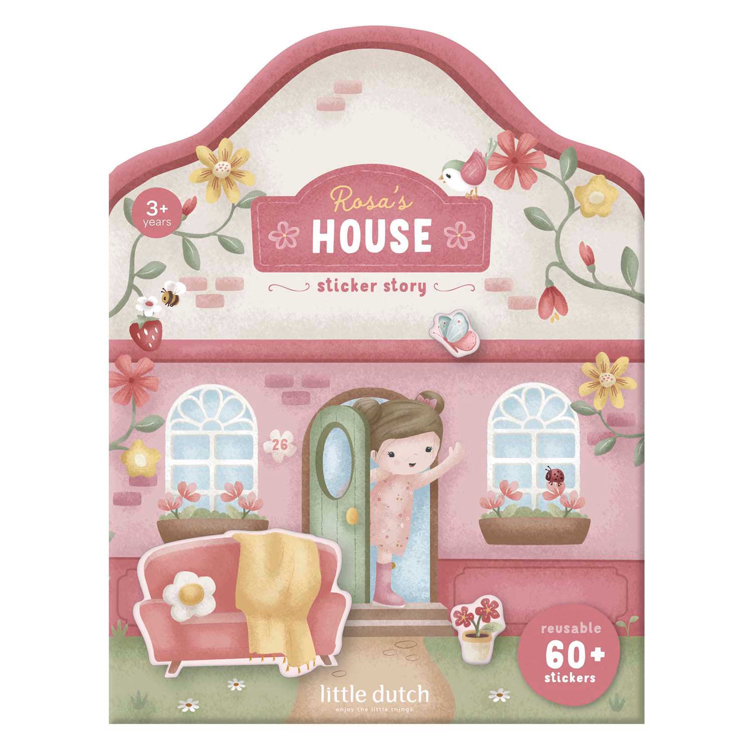 Little Dutch Stickervellen Rosa's Huis